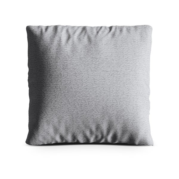 Gaiši pelēks dīvāna spilvens no buklē auduma Kemi – Cosmopolitan Design