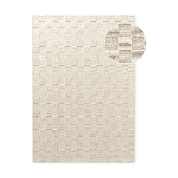 Krēmkrāsas ar rokām darināts vilnas paklājs 160x230 cm Scala – Villeroy&Boch