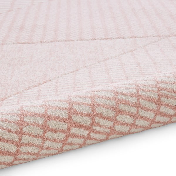 Gaiši rozā paklājs 160x230 cm Larsson – Catherine Lansfield-image-3