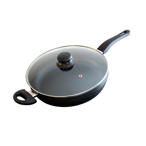 Alumīnija panna ar stikla vāku ELO, ø 28 cm-image-1