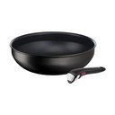 Alumīnija panna ar nelīpošu pārklājumu/ar noņemamu rokturi ø 26 cm INGENO Eco Resist L3979302 – Tefal