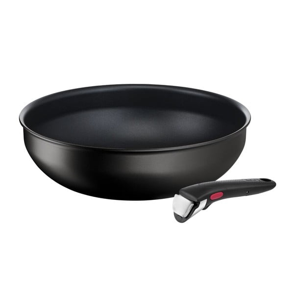 Alumīnija panna ar nelīpošu pārklājumu/ar noņemamu rokturi 29,5x35,5 cm INGENO Eco Resist L3979302 – Tefal