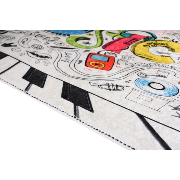 Mazgājams bērnu paklājs 160x230 cm Musical – Vitaus-image-2