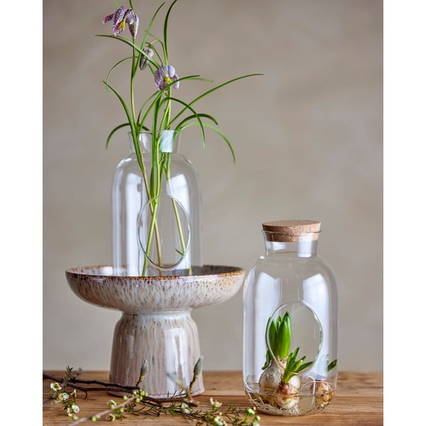 Stikla atvērta tipa terārijs ø 12 cm Brynild – Bloomingville-image-1