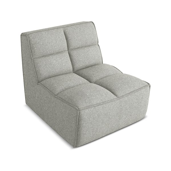 Gaiši pelēka modulārā dīvāna daļa Kalai – Makamii-image-3