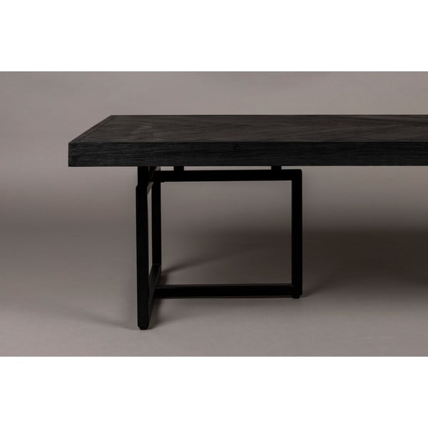 Melns žurnālgaldiņš 60x120 cm Class – Dutchbone-image-2