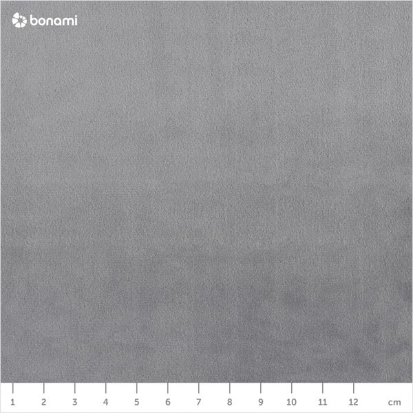 Sudrabaini pelēks gultas galvgalis Mazzini Sofas Cloves, 140 x 120 cm-image-1