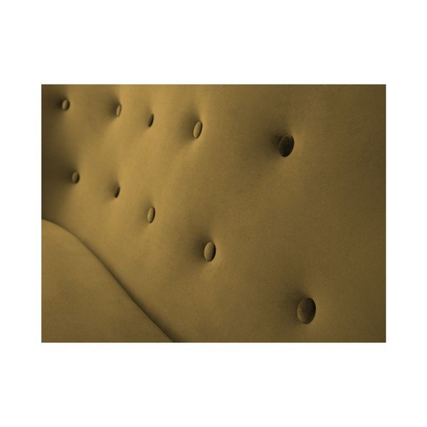 Divvietīgs dīvāns zelta krāsā Mazzini Sofas Amelie-image-3