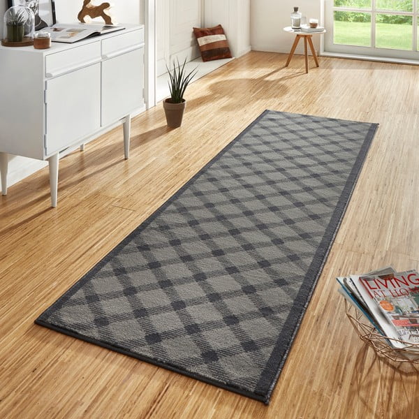 Pelēks skrejceļš Hanse Home Basic, 80 x 400 cm-image-1