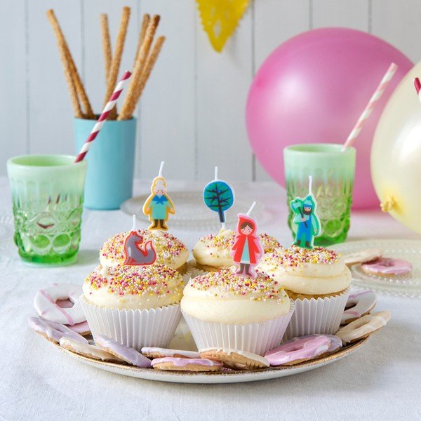 5 sveču komplekts Rex London Red Riding Hood-image-3