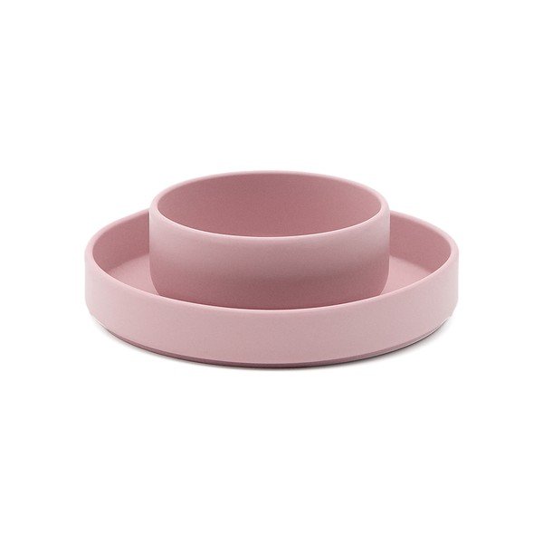 Silikona bērnu pusdienu komplekts (2 gab.) Lili – Kave Home-image-4