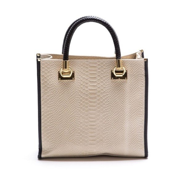Ādas rokassoma Luisa Vannini 8032 Beige-image-1