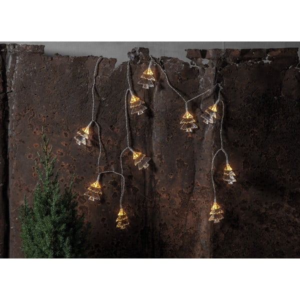 Lampiņu virtene ar Ziemassvētku motīvu spuldžu skaits 10 gab. garums 135 cm Izy Christmas Trees – Star Trading-image-1