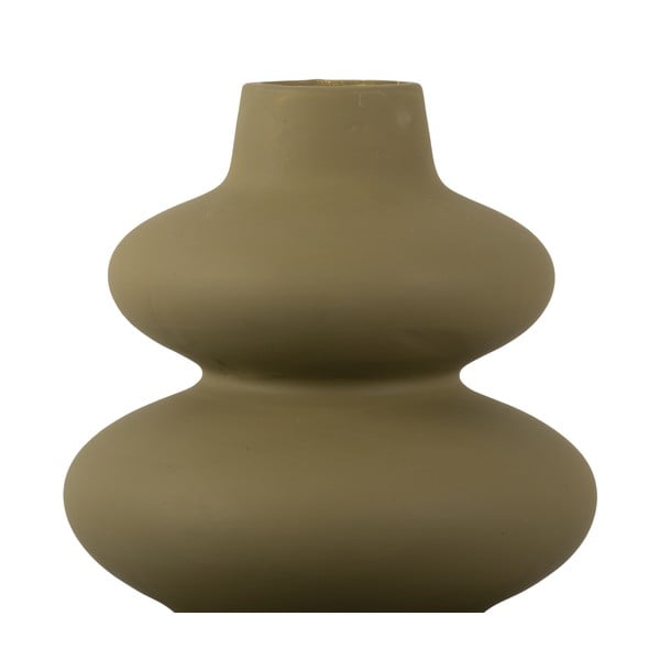 Zaļa keramikas vāze Karlsson Circles, augstums 28,5 cm-image-3