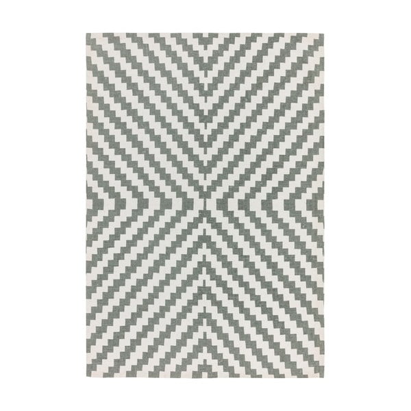 Pelēks un balts paklājs Asiatic Carpets Geo, 120 x 170 cm