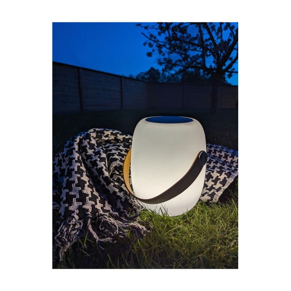 LED pārvietojams āra gaismeklis ar taimeri/ar skaļruni ar USB ø 18 cm Cardiff – House Nordic-image-3