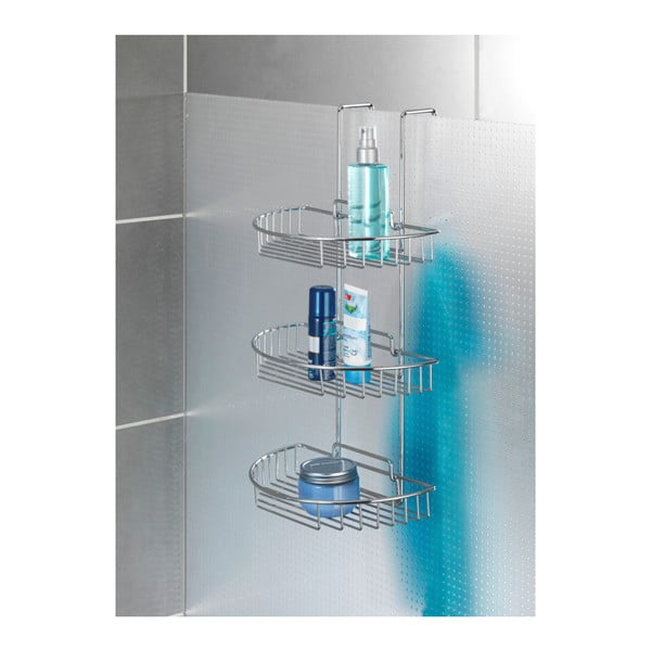 Trīs līmeņu vannas istabas plaukts Wenko Bello-image-4