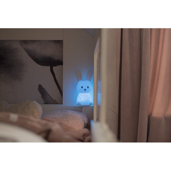 Balta LED bērnu naktslampiņa Bunny – Star Trading-image-4