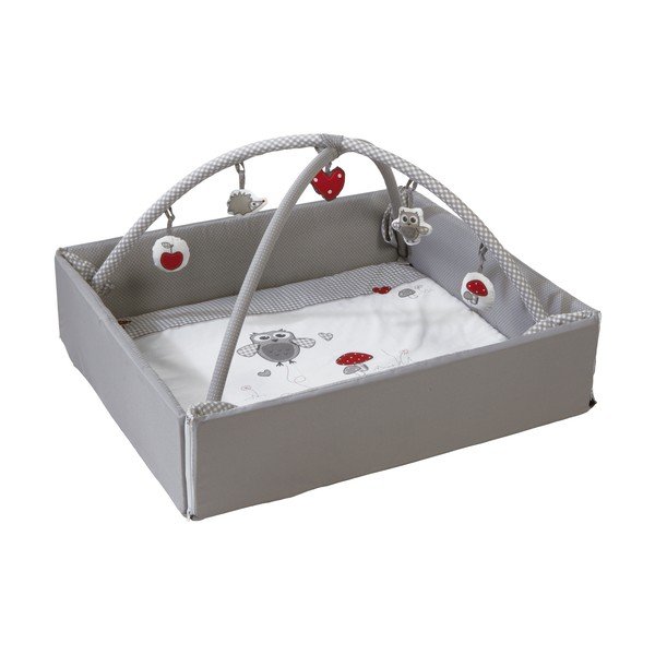 Pelēks bērnu rotaļu paklājiņš 75x85 cm Adam & Eule – Roba-image-1