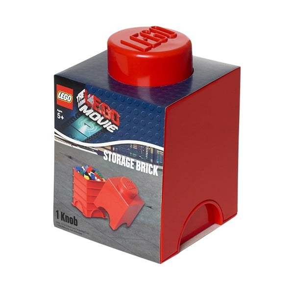 Lego Movie glabāšanas kaste, sarkana