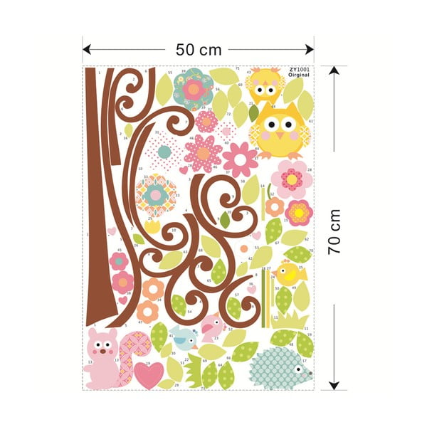 Sienas aplikācija Ambiance Tree and Owl-image-1