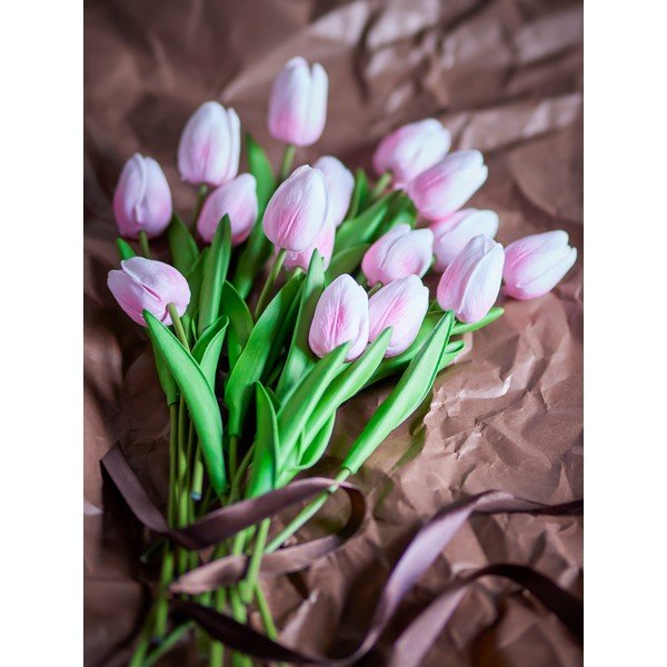 Mākslīgais augs (augstums 32 cm) Tulip – Bloomingville-image-1