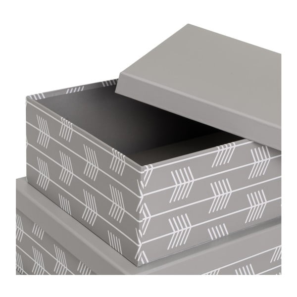 Kartona uzglabāšanas kastes (15 gab.) ar vāku Route – Casa Selección-image-1