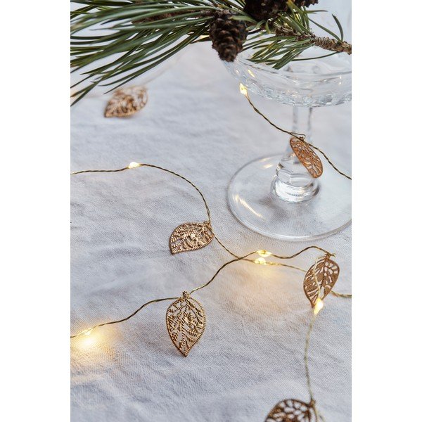 Lampiņu virtene spuldžu skaits 20 gab. uz baterijām garums 200 cm Marlin Leaf – Sirius