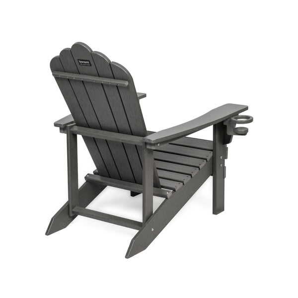 Pelēks plastmasas dārza atpūtas krēsls Adirondack – Bonami Selection-image-4
