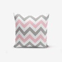 Spilvendrāna Minimalist Cushion Covers Zigzag Modern, 45 x 45 cm