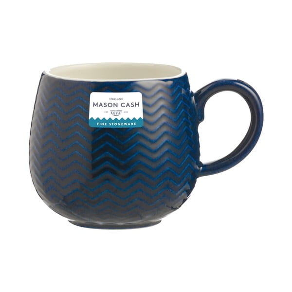 Sarkana krūze 350 ml Embossed Chevron – Mason Cash-image-1