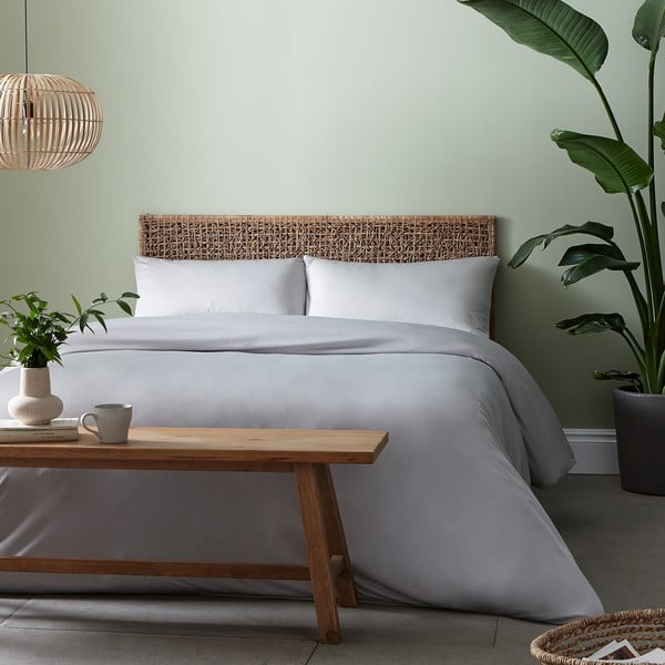 Pelēka gultas veļa 200x200 cm So Soft – Catherine Lansfield-image-1