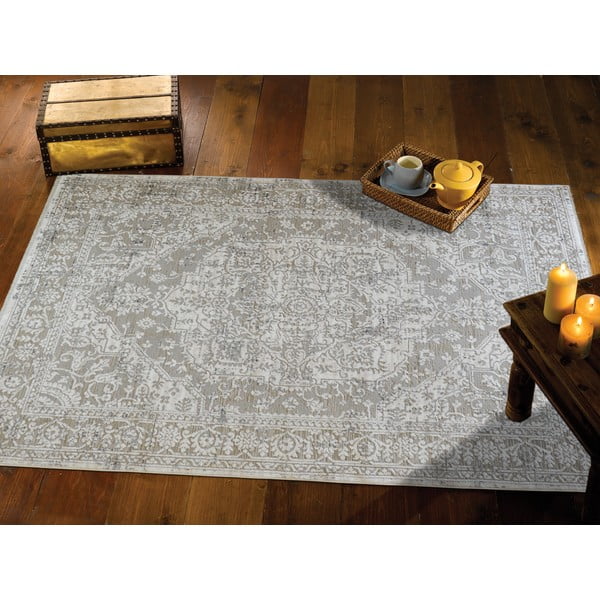 Bēšs paklājs 80x150 cm Jaipur – Webtappeti-image-2