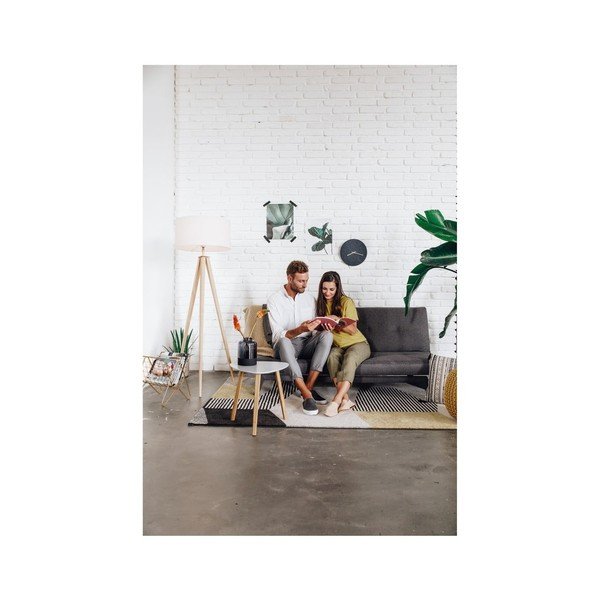 Balts kafijas galdiņš Bonami Essential Viby, 55 x 55 cm-image-2