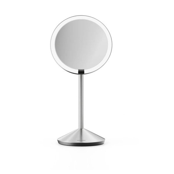 Kosmētikas spogulis ar gaismu/palielināmais (ar 10x palielinājumu) ø 12 cm – simplehuman-image-3