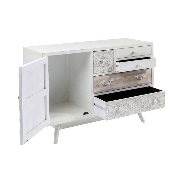 Krēmkrāsas kumode Kare Design Sweet Home-image-1