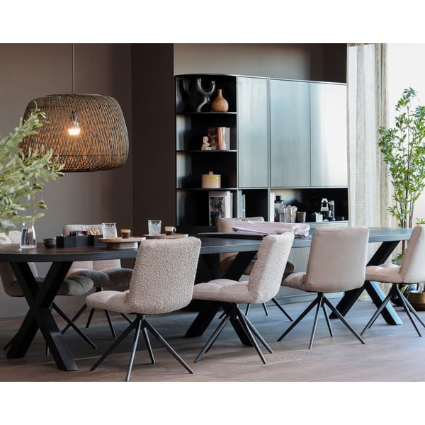 Bēšs pusdienu krēsls grozāms Vinny – WOOOD-image-1