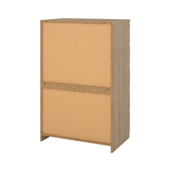 Dabīga toņa kumode ar ozolkoka imitāciju 77x121x50 cm Naia – Tvilum-image-4