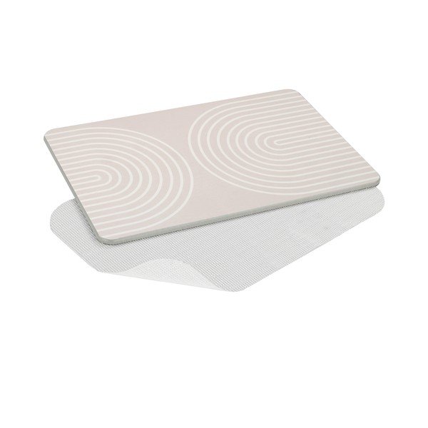 Bēšs diatomīta vannas istabas paklājiņš 39x60 cm Nazca – Wenko-image-2