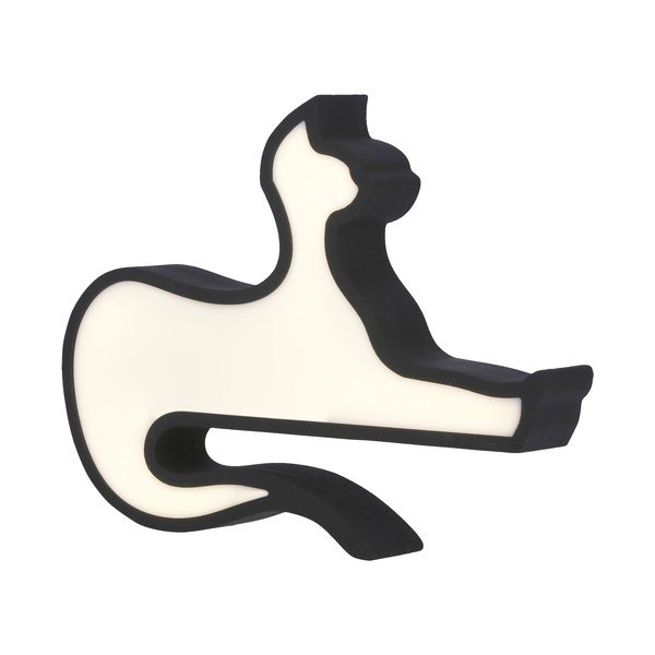 Melna bērnu lampa Cat – Candellux Lighting-image-3