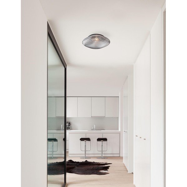 Melna metāla griestu lampa Sens – Nova Luce-image-1