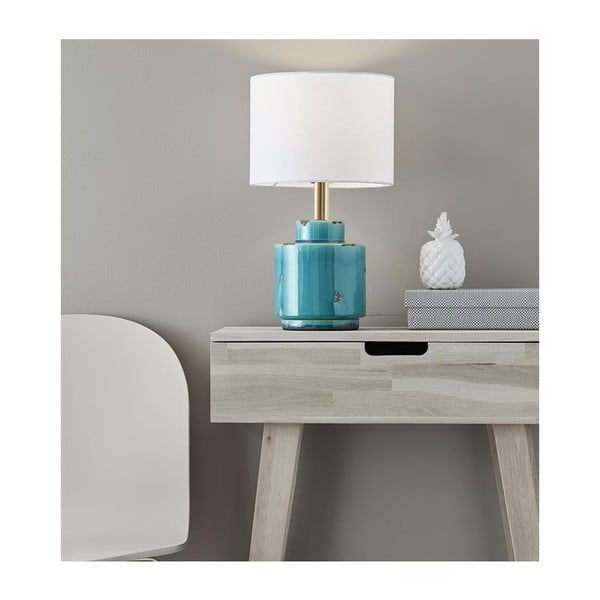 Zila un balta galda lampa Markslöjd Cous-image-3