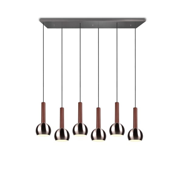 Melna piekaramā lampa Ciliana – CINQUE-image-4