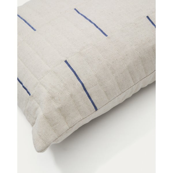 Spilvendrāna no lina maisījuma 45x45 cm Blaina – Kave Home-image-2