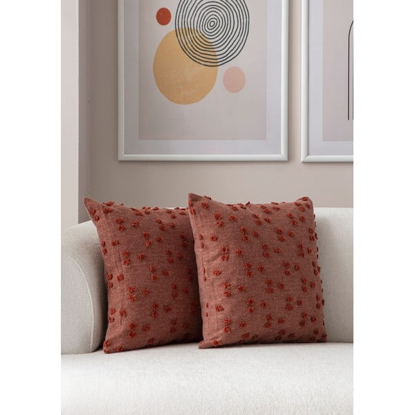 Spilvendrānas (2 gab.) 43x43 cm Tuffet – Mioli Decor-image-3