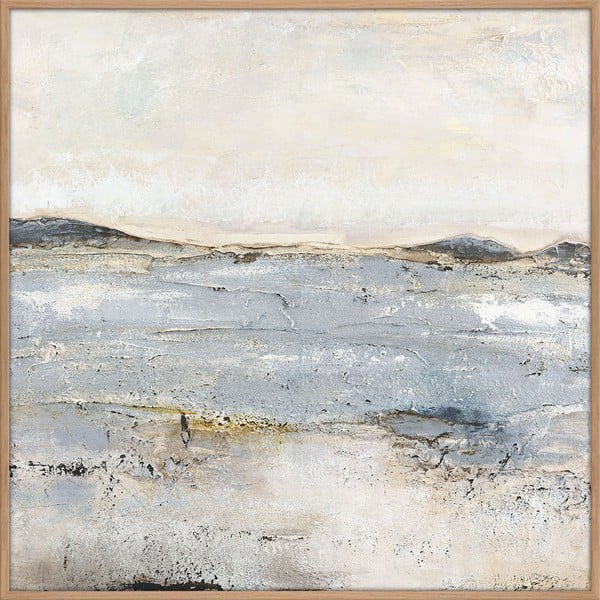 Ar rokām apgleznota glezna 100x100 cm Trace Of Nature – Malerifabrikken