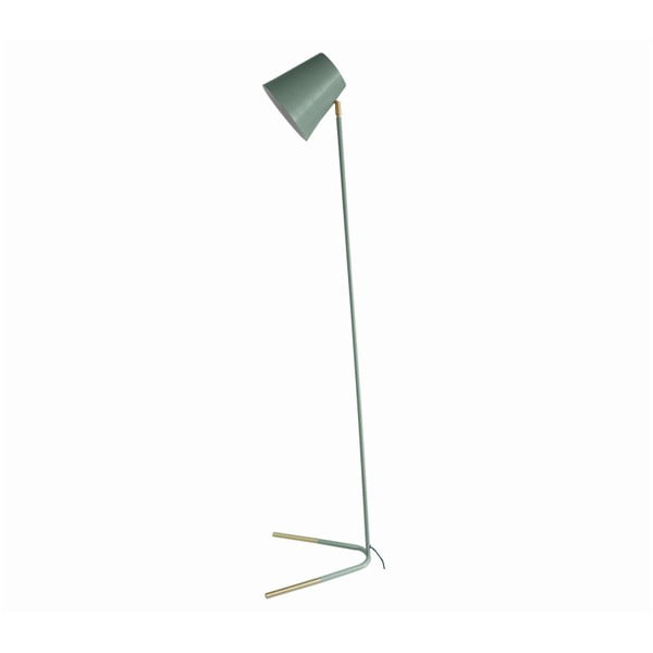 Zaļa brīvstāvoša lampa ar zelta detaļām Leitmotiv Noble