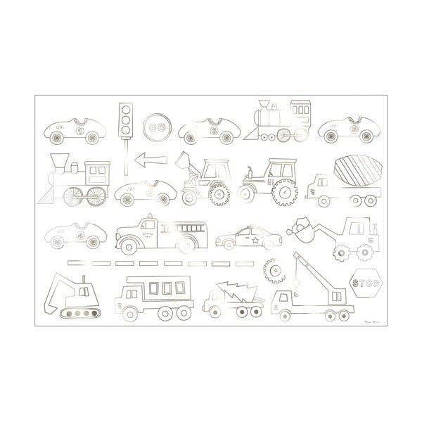 Krāsojamā grāmata Construction – Meri Meri-image-3