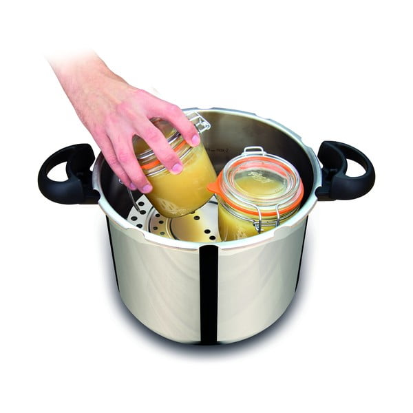 Nerūsējošā tērauda spiediena katls 9 l Clipso Minut Easy – Tefal-image-2