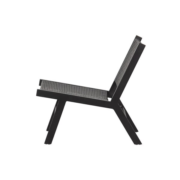 Melns dārza krēsls WOOOD Puk-image-2